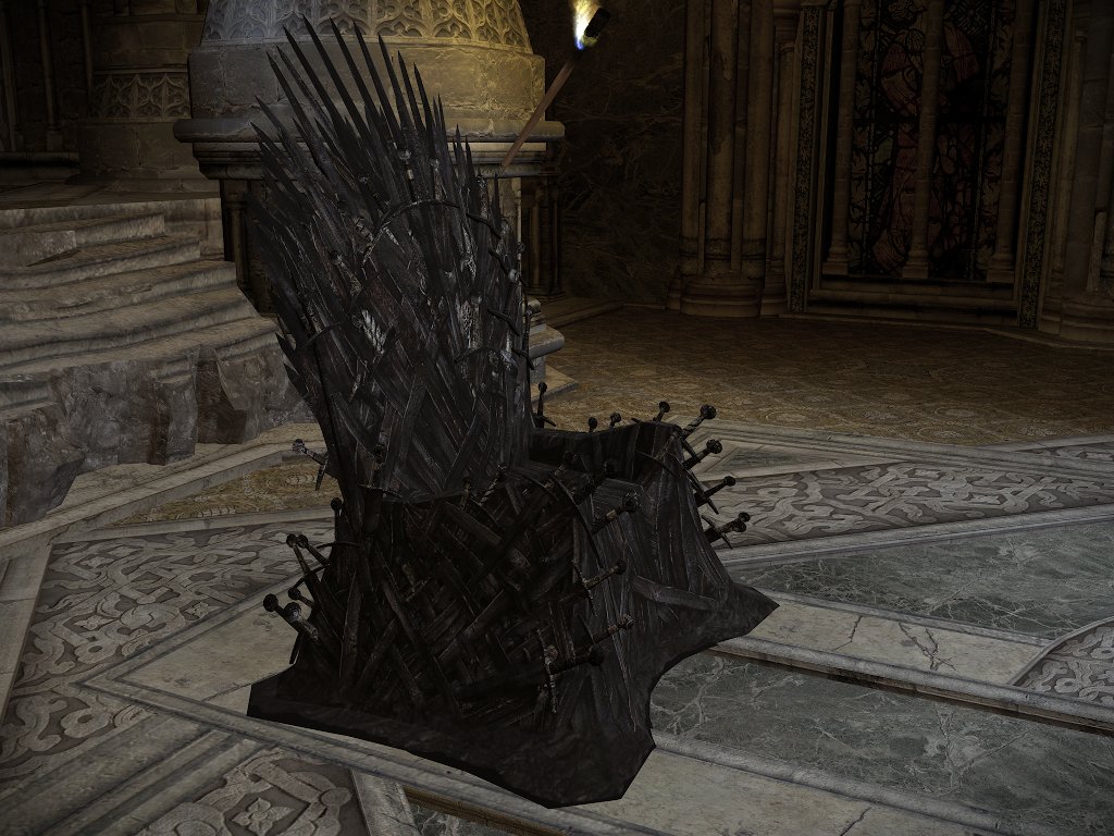Iron throne side