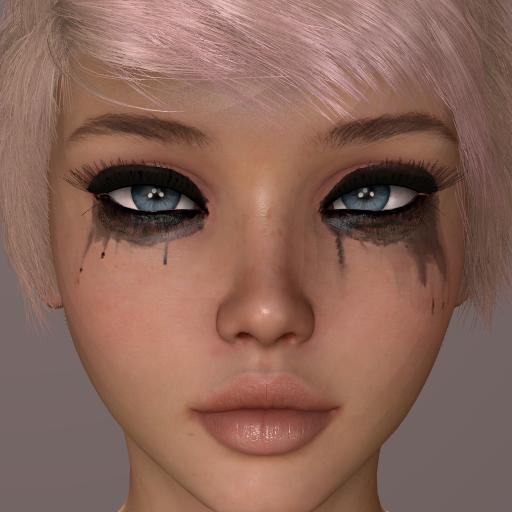 Layered Makeup EyeLiner_Messy-ChillPop.Teary2.jpg