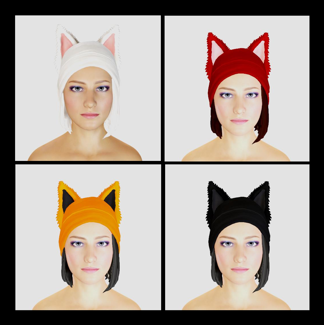 VamEssentials - Animal Beanies Preview 1.png