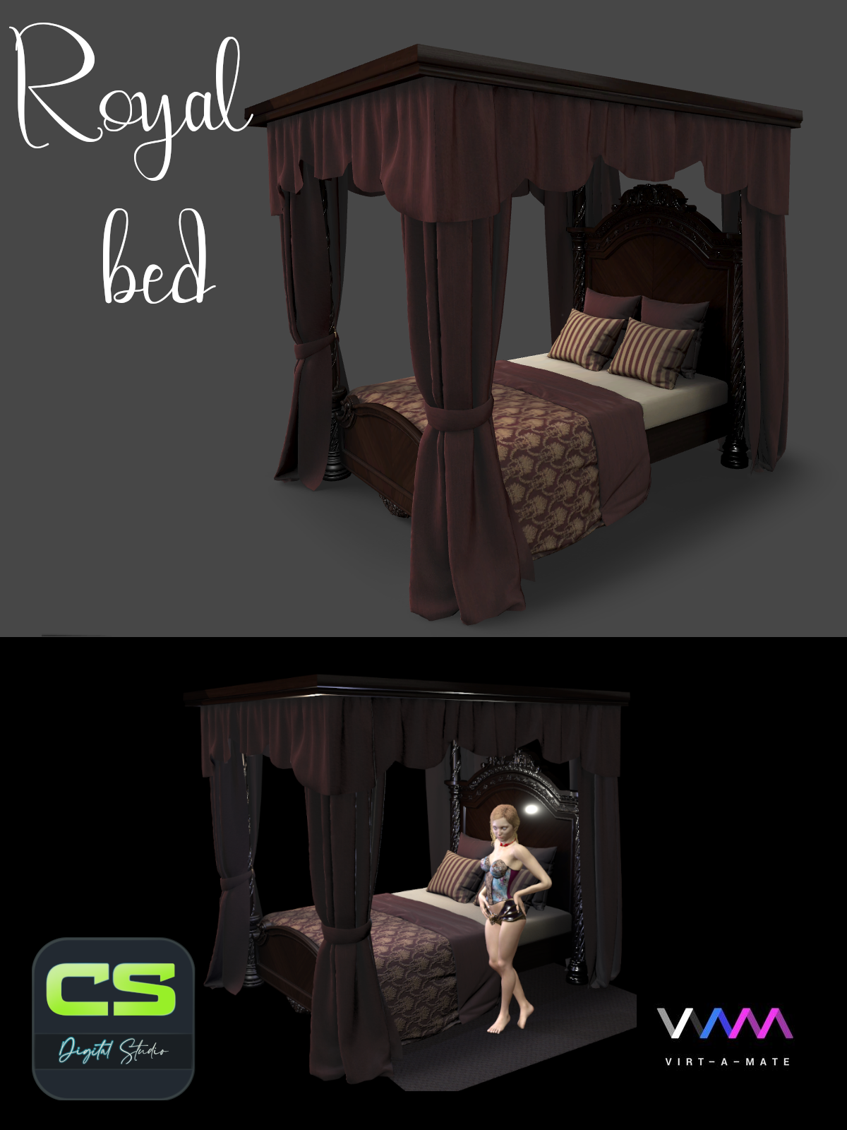 Virt-a-mate-Regal-Bed-furniture.png