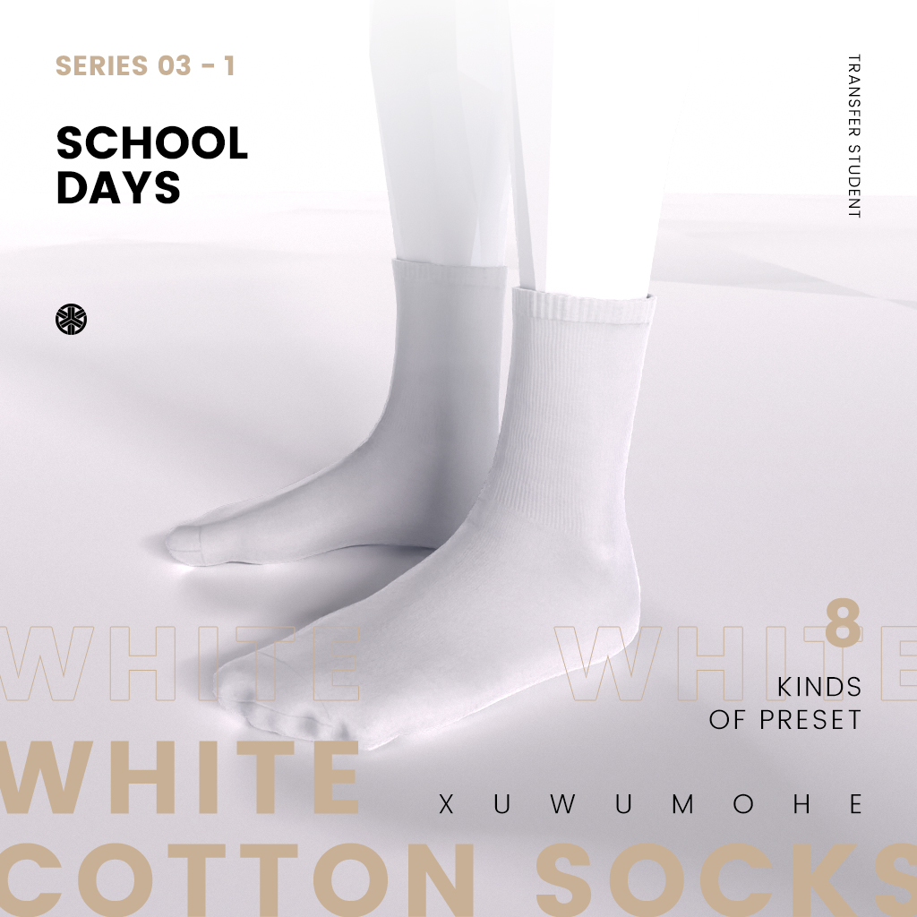 Paid Clothing - cotton socks | Virt-A-Mate Hub