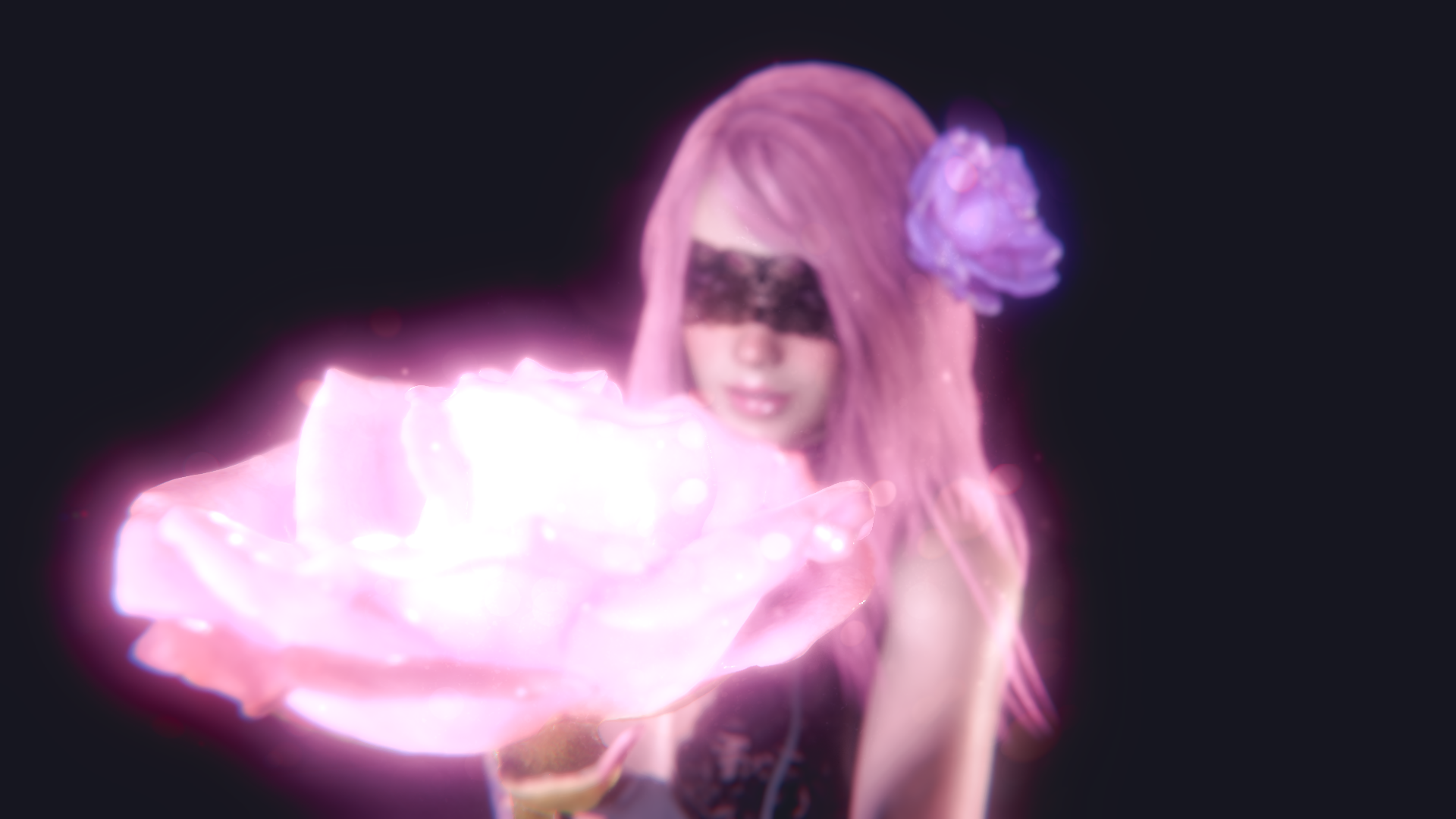 Chloe Doll with Rose Asset
