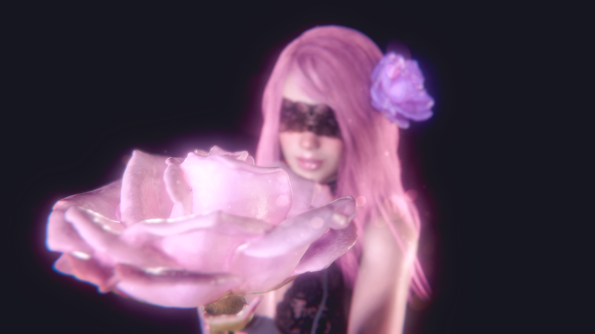 Chloe Doll with Rose Asset
