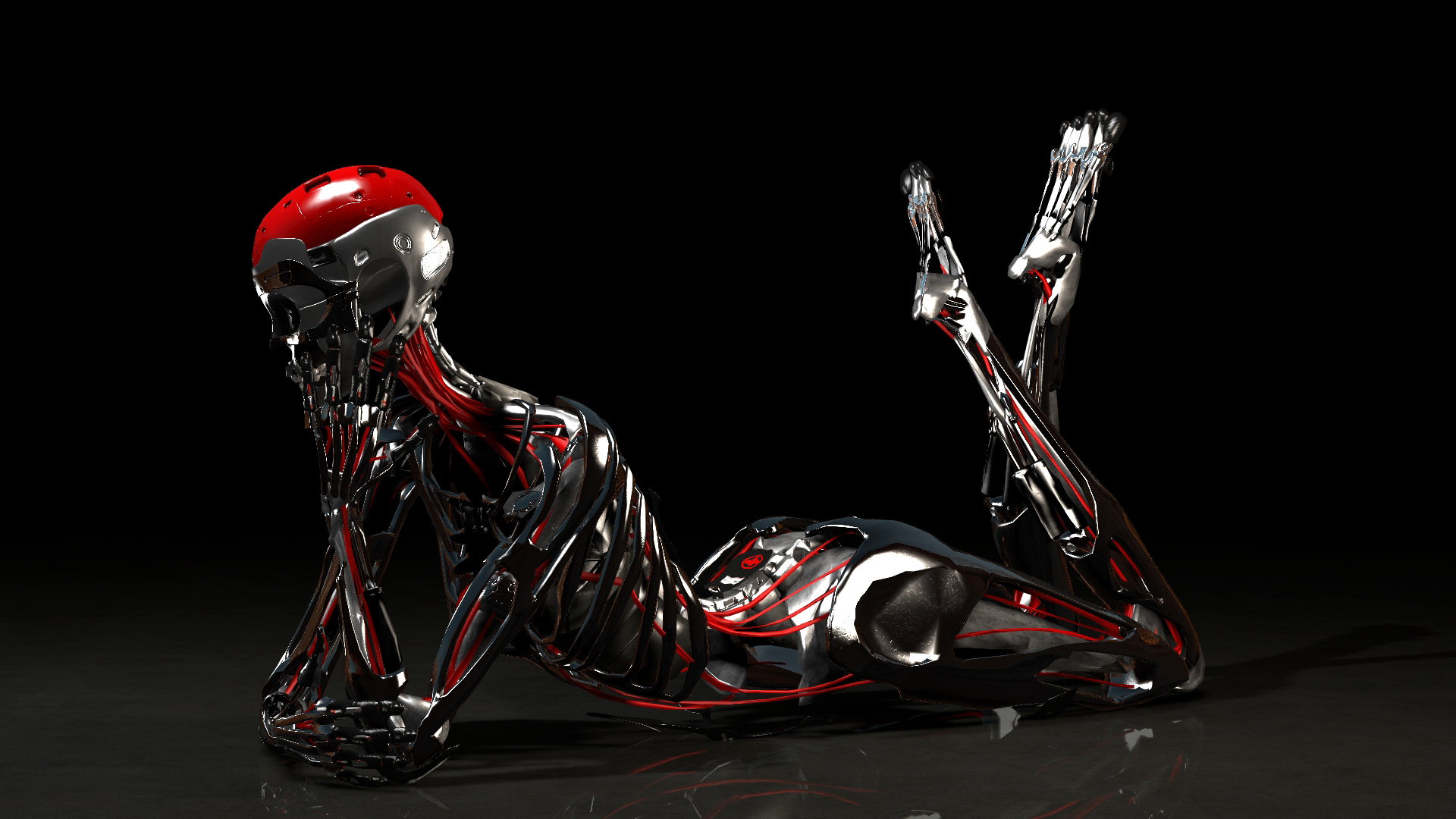 Cyborg skeleton