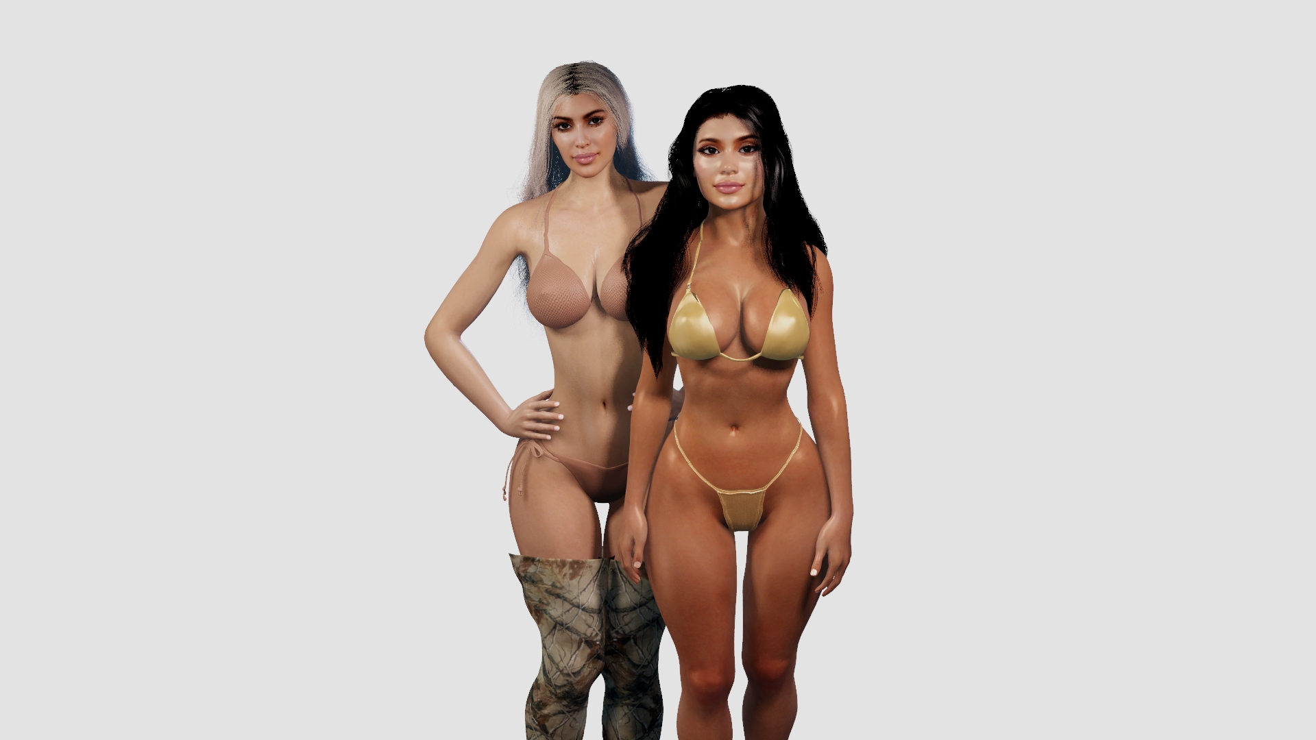 Kim & Kylie