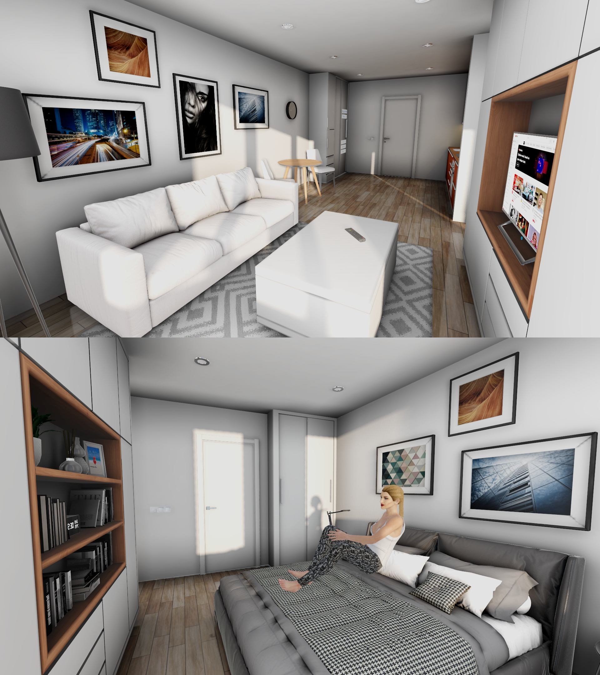 [Scene] Modern Studio Apartment