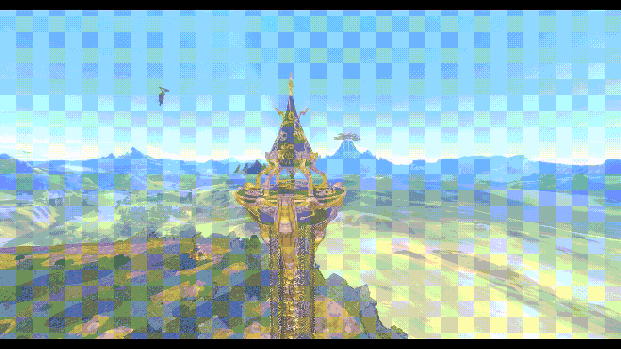 Sheikah Tower from Smash Ultimate